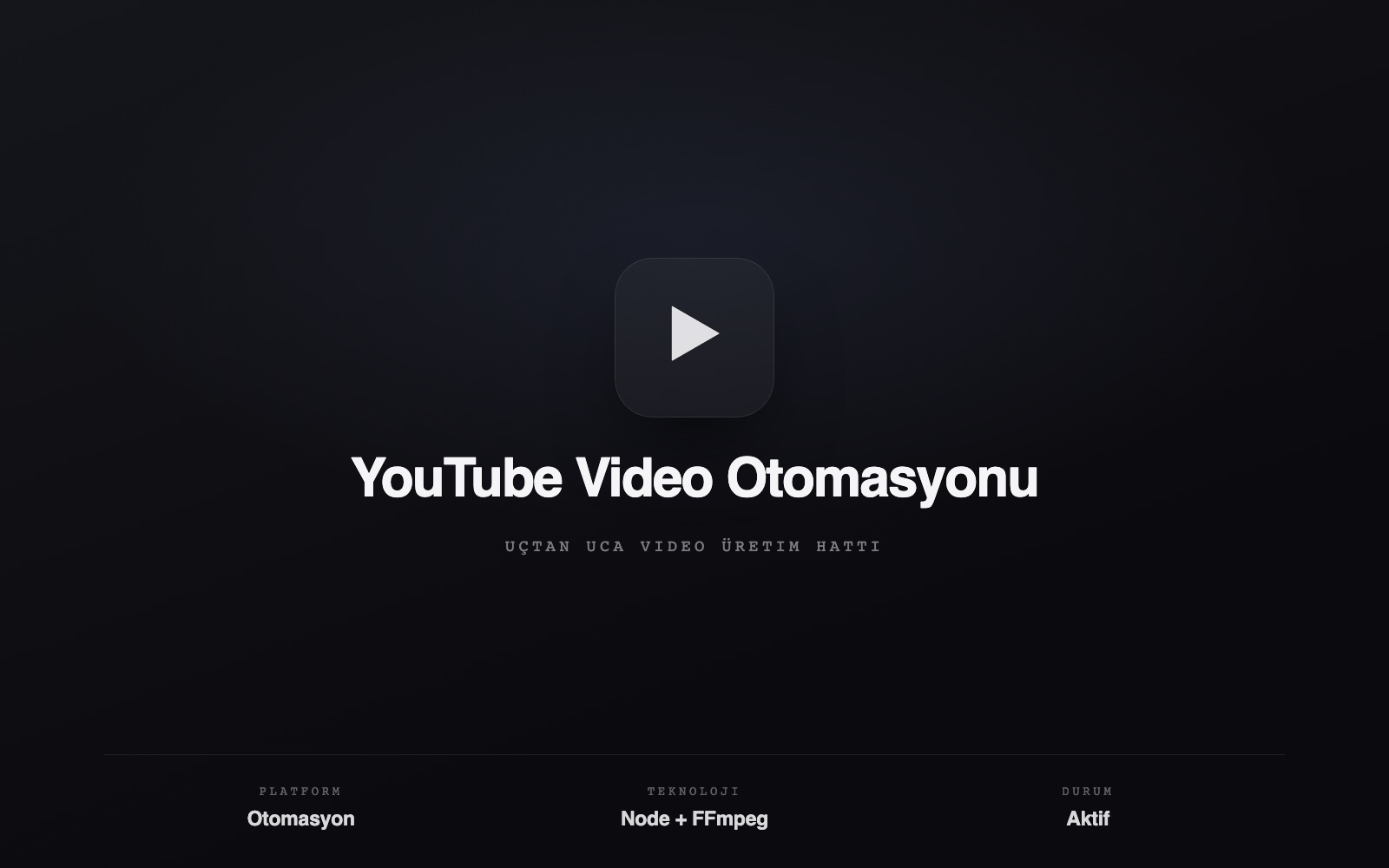 YouTube Video Otomasyonu