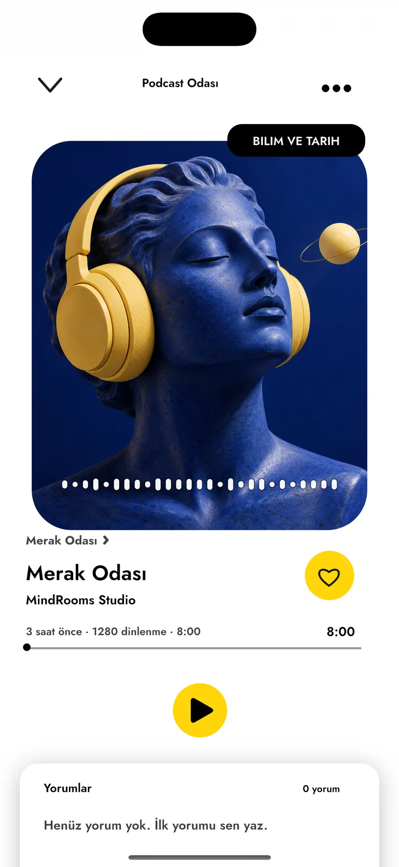 MindRooms podcast player